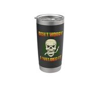 Don't Worry I Welded It Funny Welding Welders Lovers Vaso térmico de acero inoxidable de doble pared