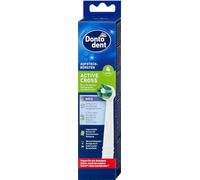 Dontodent Cabezal de cepillo Active Cross, 4 cepillos de repuesto - cerdas anguladas para limpieza intermedia