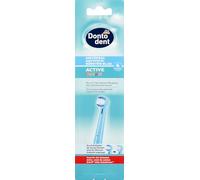 Dontodent Cabezales universales Active Young, 4 cepillos de repuesto azules