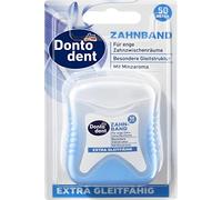 Dontodent Extra Glide - Cinta dental para sensibilidad al dolor y problemas de las encías, sin flúor. 50 m (paquete de 1)