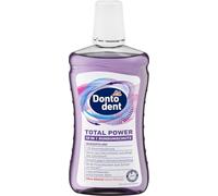 Dontodent Total Power - Enjuague bucal 10 en 1, protección completa 12 horas, reducción de gérmenes, fortalece el esmalte dental, cuida las encías, protege contra la formación de sarro, 500 ml