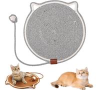 Donubiiu Celery Pets Dual Scratching Pad - Alfombrilla para rascar gatos, para mantenimiento de garras, ejercicio y territorio (gris, 50 cm)