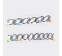 Donubiiu Peine de fijación para el cabello en forma de U, clips de pelo invisibles elásticos, peine de fijación en forma de U, juego de accesorios flexibles para niños (2 piezas-B)