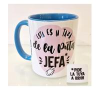Donum Bonum Regalos Originales Taza Esta Es La Taza De La Puta Jefa (Rojo)