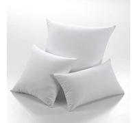 donurmy - Relleno Cojín Fibra Tacto Pluma Antiácaros, 50x60 cm. 950 gr.