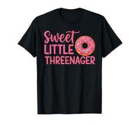 Donut 3rd Birthday Sweet Sprinkles for Turning Three Camiseta