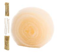 Donut Buns for Hair Volumizing - Styling Padding Filler with 70 Clips Hairs | Volume Insert Hair Bumps for Daily Home Travel Holiday Summer | Party Wedding Bridal Grooming Birthday Donut Buns for Hair 70