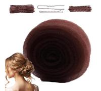 Donut Buns for Hair Volumizing - Styling Padding Filler with 70 Clips Hairs | Volume Insert Hair Bumps for Daily Home Travel Holiday Summer | Party Wedding Bridal Grooming Birthday Donut Buns for Hair 70