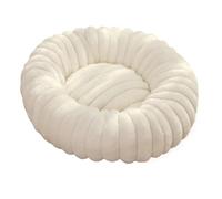 Donut Cat Bed, Soft Plush Dog Bed, Round Cat Couch, Washable Pet Bed, Anti-Slip Pet Bed, Pet Bed for Small Dogs, Small Cat Bed, Round Dog Bed for Small Pets, Donut Shaped Pet Bed