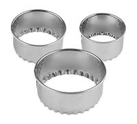 Donut Cutter Ring Mold - Stainless Steel Pastry Shaping Tool, Reusable Dough Stamp Baking Accessory, Professional Kitchen Dessert Equipment, Durable Homemade Treat | For Cookie Bread Preparati