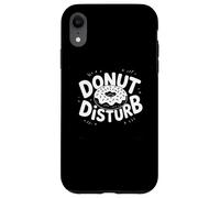Donut Disturb Funny Donut Lover Lazy Day Tees Decor and More Carcasa para iPhone XR