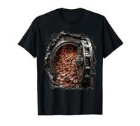 Donut en Caja Fuerte, ilusión golosa para Amantes del Dulce Camiseta
