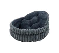 Donut Hundebett - Rundes 20 Zoll Haustierkissen | Waschbares Beruhigendes Bett Mit Abnehmbarer Komfortmatte, Weiches Sofa-Kissen Für Hunde, Welpen, Kätzchen & Haustiere - Indoor & Outdoor Schlafplatz