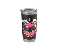 Donut Lord Funny Doughnut Lover Vaso térmico de acero inoxidable de doble pared