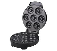 Donut Maker, con mango de protección contra el calor y luz indicadora - Mini donut Waffle Pastel Dispositivo - Para el hogar, oficina, cafetería, panadería, comercial, pastel, desayuno, postre