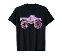 Donut Monster Purple Truck Sprinkle Funny Postre Diseño Camiseta