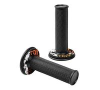 Donut Off-Road Grips, Universal - Black - Orange