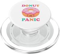 Donut Panic Funny Donuts Cute Kawaii Donut Retro Japonés PopSockets PopGrip para MagSafe