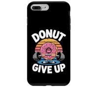 Donut Renuncia a Funny Fitness Gym Pun de entrenamiento de Carcasa para iPhone 7 Plus/8 Plus