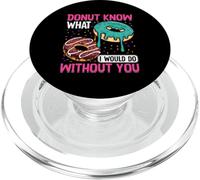 Donut sabe lo que haría sin ti PopSockets PopGrip para MagSafe