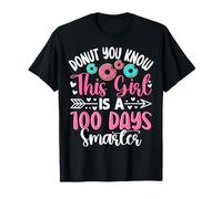 Donut Sabes Que Esta Chica es 100 días más Inteligente Camiseta