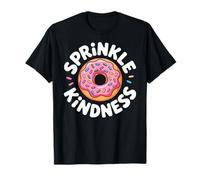 Donut Sprinkle Kindness Funny Girls Women Doughnut Lover Camiseta