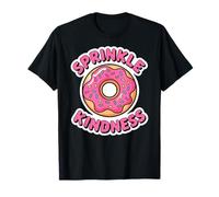 Donut Sprinkle Kindness Funny Girls Women Doughnut Lover Camiseta