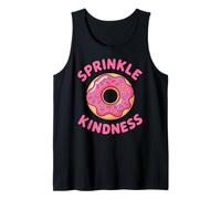Donut Sprinkle Kindness Funny Girls Women Doughnut Lover Camiseta sin Mangas