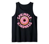 Donut Sprinkle Kindness Funny Girls Women Doughnut Lover Camiseta sin Mangas