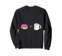Donut taza matemáticas cuerpo divertido cuerpo nerd topología Sudadera