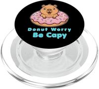 Donut Worry Be Capy Divertido Lindo Animal Amante Capibara PopSockets PopGrip para MagSafe