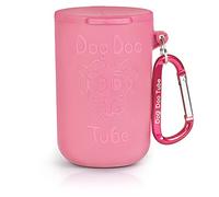 Doo Doo Tubo Relleno de Perro Bolsa de residuos Soporte - Reutilizable Perro Bolsa Bolsa Tubo diseñado para Mantener en los olores y gérmenes