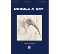 Doodle-A-Day: One A Day Artist Progress Tracker For All Ages Great Gift for Mothers Day Fathers Day Christmas Halloween Valentines Day Thanksgiving Easter Flag Day