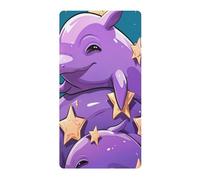 Doodle Arte Lindo DelfíN Sábana de Cuna para Niños Pequeños,Sábanas de Algodón Suave para Bebés Aptas para Colchón Corralito