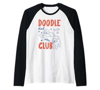 Doodle Dad Club Goldendoodle Dog Owner Dog Dad Fathers Day Camiseta Manga Raglan