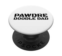 Doodle Dad Dog Owner Canine Parent PopSockets PopGrip Adhesivo