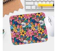 Doodle Delight - Alfombrilla de mouse impermeable de alta calidad, base de goma antideslizante, lavable, superficie lisa, diseño de alfombrilla de mouse para escritorio de oficina y juegos