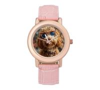 Doodle Dog - Reloj personalizado para mujer del 4 de julio, correa suave, regalo para cumpleaños, día de San Valentín