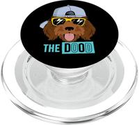 Doodle Doodle Dog Chocolate Golden Doodle, The Dood Brown Gooldendoodle PopSockets PopGrip para MagSafe