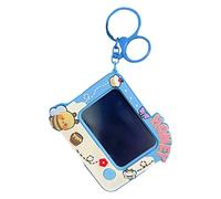 Doodle Drawing Board Keychain - 3.03 Inch Mini Pad | Kids Drawing Board | Abs Key Pendant - Portable Button Battery Drawinga Boards for Kids Convenient for Bags Backpacks and Keychains