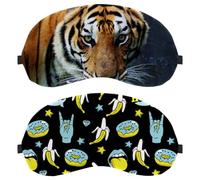 Doodle Funny Donuts Banana Rock Stars Pattern