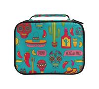 Doodle Icons - Estuche para lápices de colores de gran capacidad para lápices de colores, organizador de marcadores, #01, Talla única, Encantador