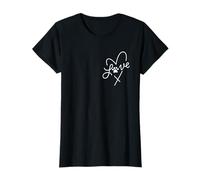 Doodle minimalista para amantes de los perros, I Love My Dogs, Heart Dog Paw Camiseta
