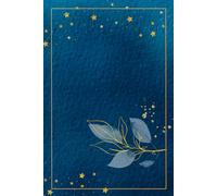 Doodle Notes: A Lined Notebook with Space for Doodling: 6x9in Navy Blue and Gold Journal with 60 blank pages and 60 lined pages, Girl's and Women's Notebook, Workbook, Diary, For People of All Ages