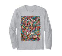 Doodle Si Quieres un Servicio Suave, ve a Conseguir Helado de Voleibol Manga Larga