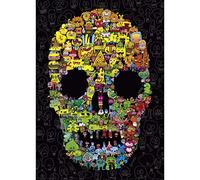 Heye Verlag – Rompecabezas – Doodle Skull – 1000 piezas