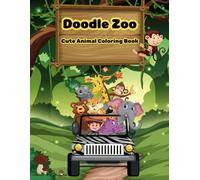 Doodle Zoo Cute Animal Coloring Book