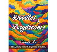 Doodles and Daydreams: Abstract Landscapes: Adult Coloring Book