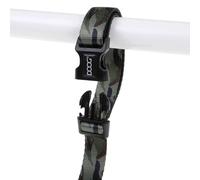 DOOG Correa Clip-It 130-160cm Neopreno Verde/Camuflaje Lavable a Máquina
