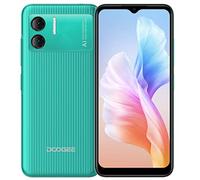DOOGEE Android 12 Smartphone Libre X98 Pro, 6.52'' HD+ Screen Teléfono Móvil, Helio G25 Octa Core 4GB+64GB(SD Externa 1TB), 4200mAh Batería, 12MP Dual Cámara, Dual SIM, GPS Desbloqueo Facial Verde